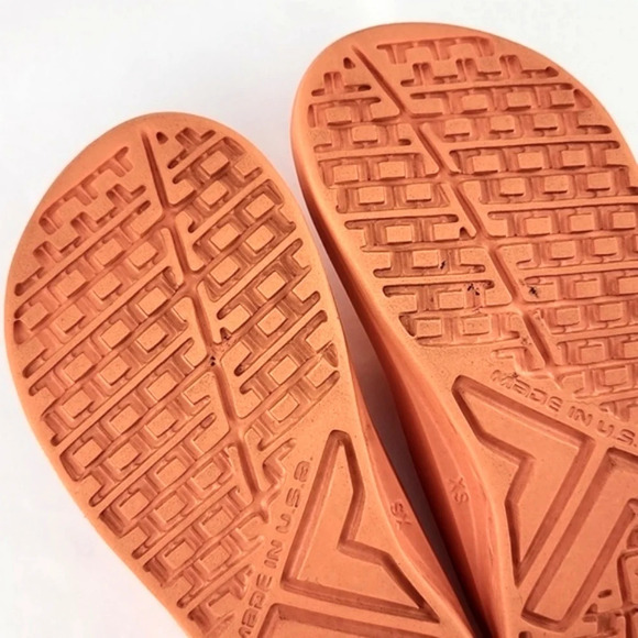 Telic Energy Flip Flop Thong Sandals Sweet  Tangerine Size XS / 6 - Picture 12 of 15